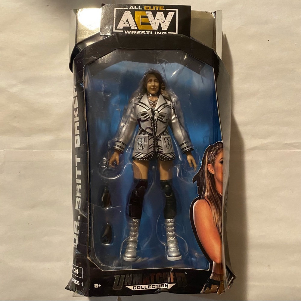 All Elite Wrestling Unmatched Collection “Dr. Britt Baker” Action Figure